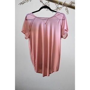 Lululemon Mesh Tie-back Tee